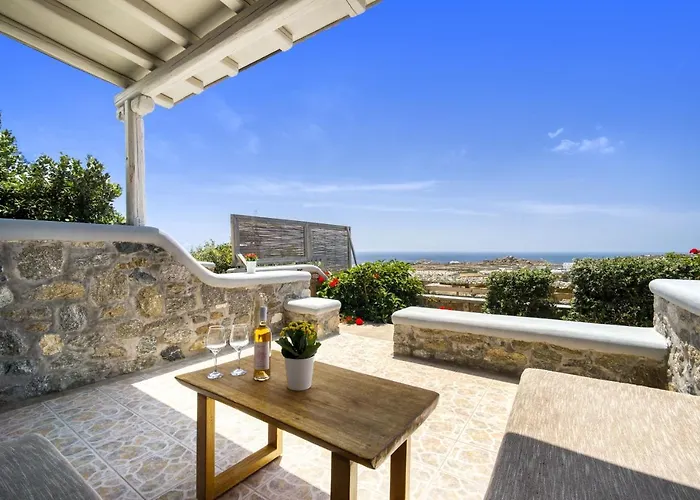 Overview Mykonos Lägenhetshotell Plintri